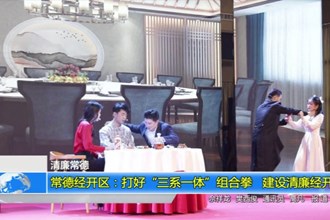 常德经开区：打好“三系一体”组合拳 建设清廉经开区