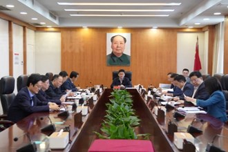 曹志强主持召开巡视整改工作专题调度会