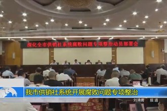 十大彩票网赌平台供销社系统开展腐败问题专项整治