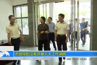 市领导到汉寿开展人大工作调研