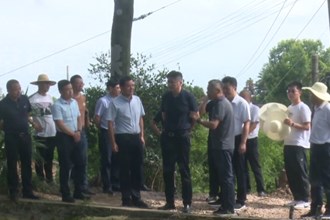 省水利厅来常德调研灌区建设管理工作