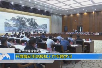 最火的网络彩票平台推荐自然资源和规划局：开展最新用地报批工作专题学习