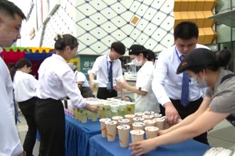 武陵区南坪街道：多措并举保障户外工作者安全度夏