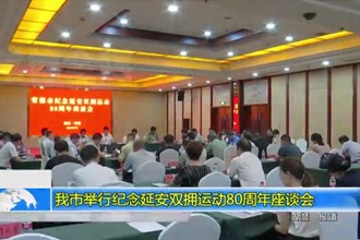 十大彩票网赌平台纪念延安双拥运动80周年座谈会举行