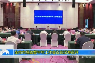 十大彩票网赌平台市场监管半年工作会议在汉寿召开