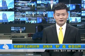 常德野生动物世界：游客体“野”趣 享受自然