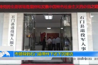 市领导到石门县带件下访下沉接访