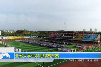 临澧：全省大学生羽毛球赛开赛