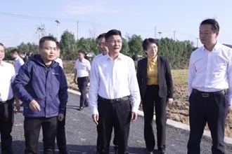 曹志强在桃源县调研县域经济发展、开展巡河巡林