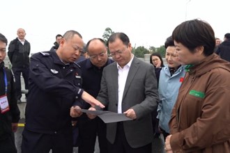 周振宇调度2023常德柳叶湖马拉松赛筹备工作