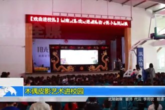 木偶皮影艺术进校园