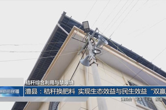 澧县：秸秆换肥料 实现生态效益与民生效益