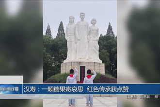 汉寿：一颗糖果寄哀思 红色传承获点赞