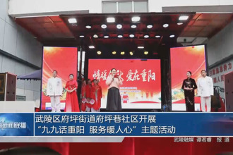武陵区府坪街道府坪巷社区开展