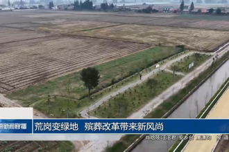 荒岗变绿地 殡葬改革带来新风尚