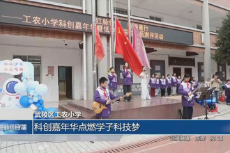 武陵区工农小学：科创嘉年华点燃学子科技梦