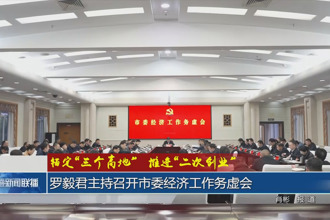 罗毅君主持召开市委经济工作务虚会