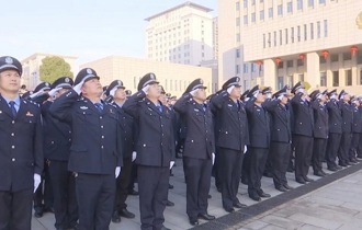 澧县公安局：举行庆祝第六个中国人民警察节系列活动